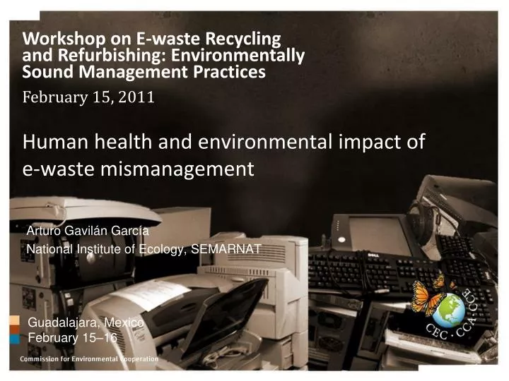 human health and environmental impact of e waste mismanagement