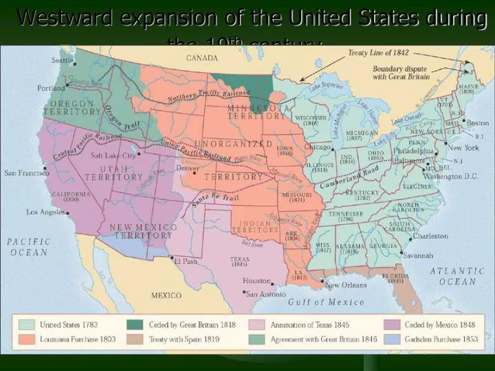westward expansion of the united states during the 19 th century