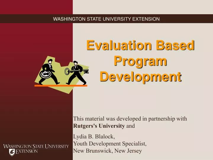 evaluation based program development