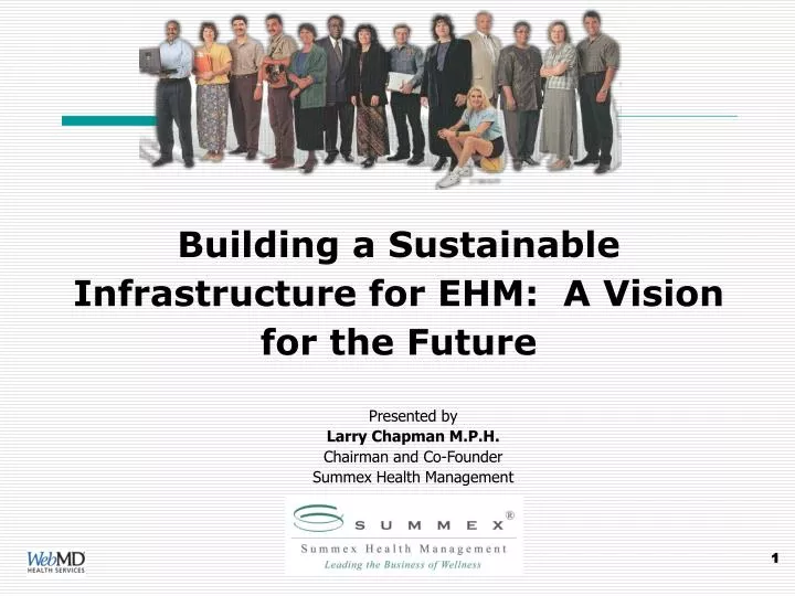 building a sustainable infrastructure for ehm a vision for the future