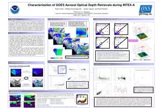Characterization of GOES Aerosol Optical Depth Retrievals during INTEX-A