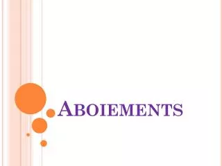 aboiements