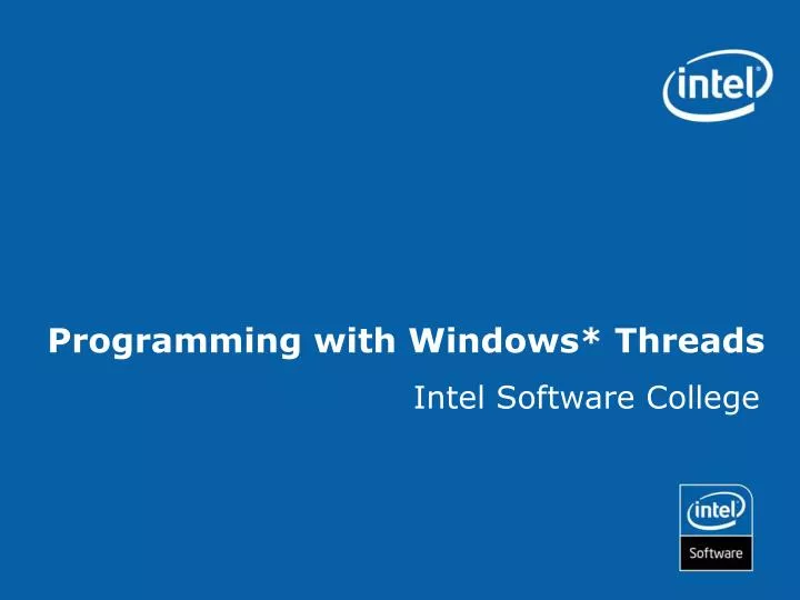 programming with windows threads