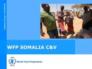 WFP SOMALIA C&amp;V