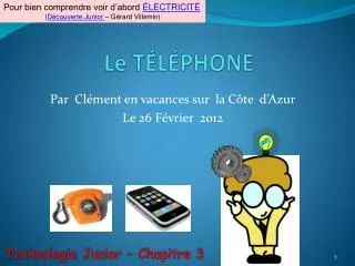 le t l phone