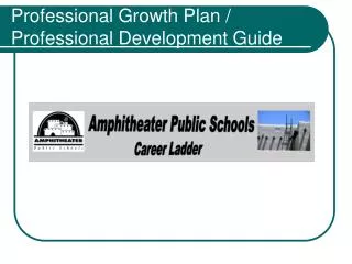 Professional Growth Plan / Professional Development Guide