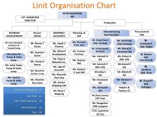 Linit Organisation Chart