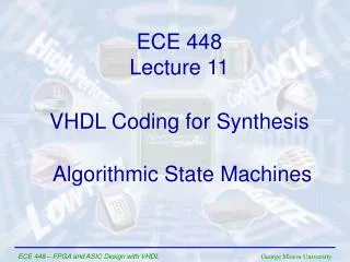 VHDL Coding for Synthesis