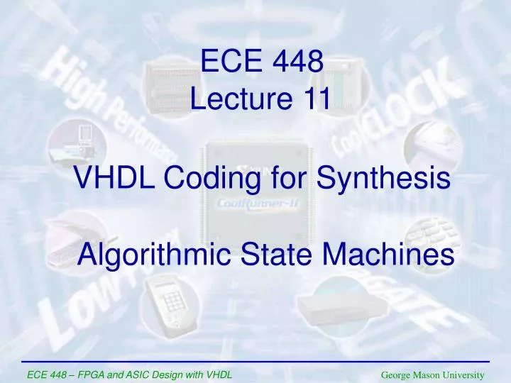 vhdl coding for synthesis