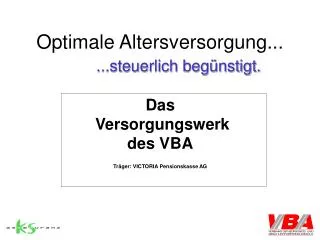 optimale altersversorgung