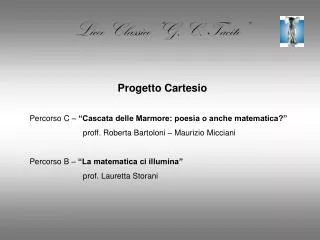 liceo classico g c tacito