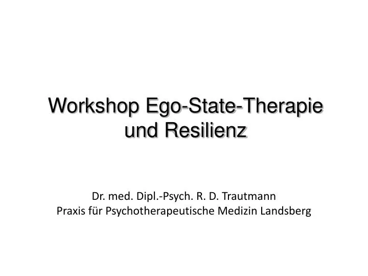 dr med dipl psych r d trautmann praxis f r psychotherapeutische medizin landsberg