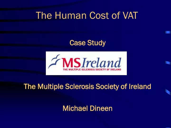 the human cost of vat