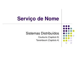 servi o de nome