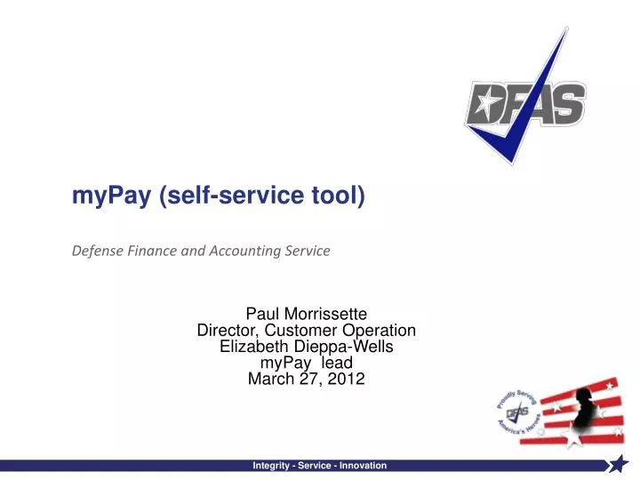 mypay self service tool