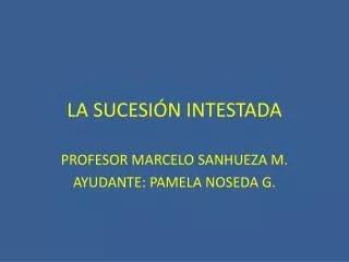 la sucesi n intestada