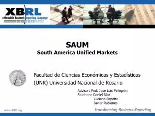 SAUM South America Unified Markets