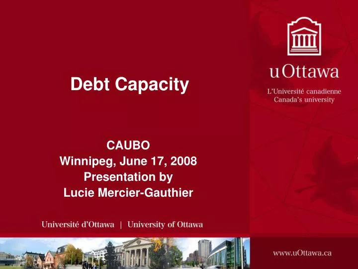 caubo winnipeg june 17 2008 presentation by lucie mercier gauthier