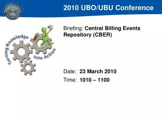 Briefing: Central Billing Events Repository (CBER)