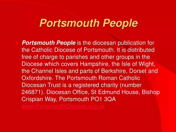 portsmouth people