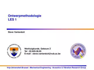 ontwerpmethodologie les 1