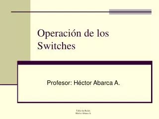 profesor h ctor abarca a