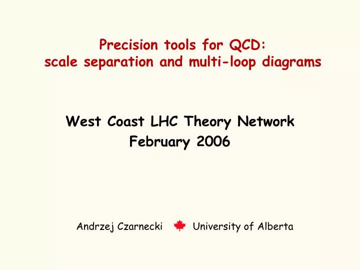 precision tools for qcd scale separation and multi loop diagrams