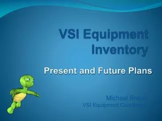 VSI Equipment Inventory