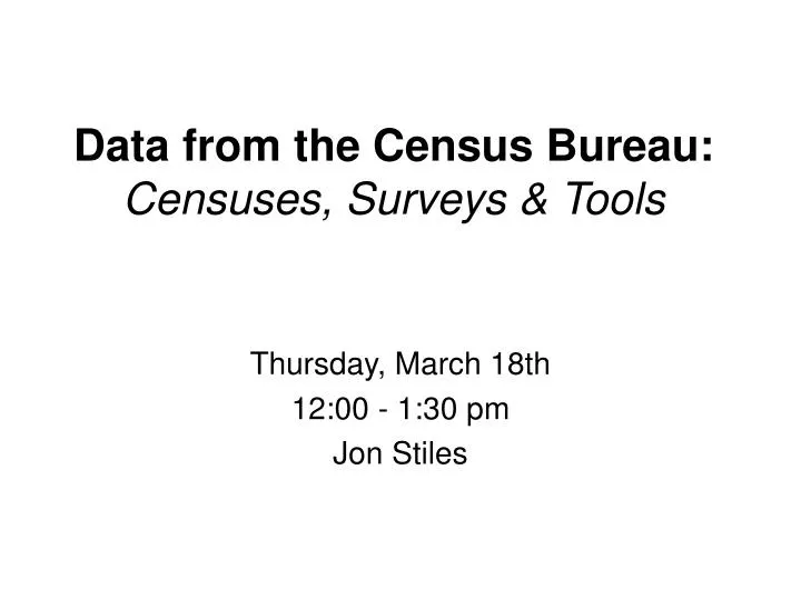 data from the census bureau censuses surveys tools