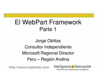 el webpart framework parte 1
