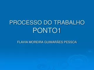 processo do trabalho ponto1