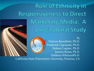 Role of Ethnicity in Responsiveness to Direct Marketing Media: A Longitudinal Study