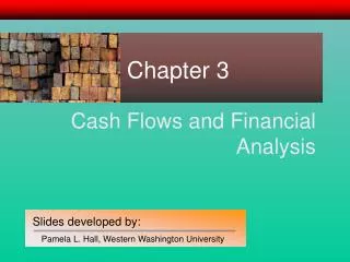 Cash Flows and Financial Analysis
