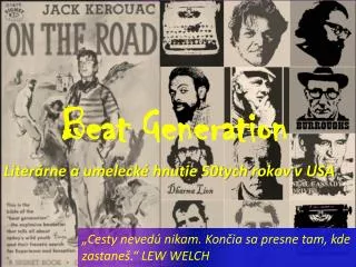 beat generation