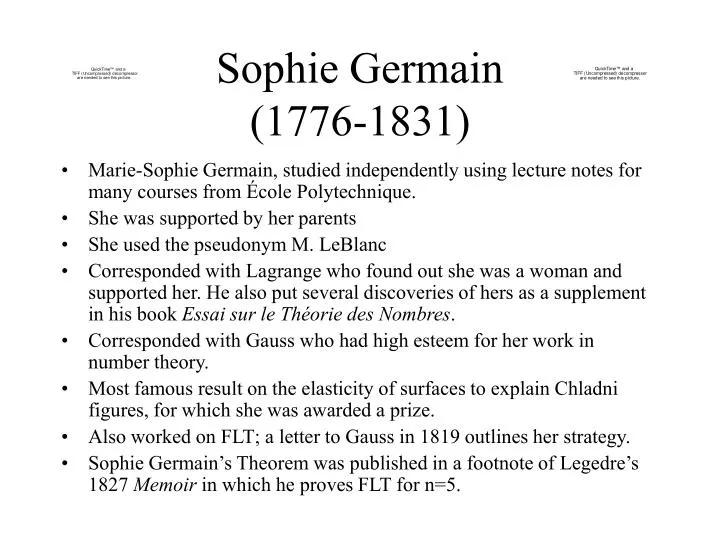 sophie germain 1776 1831