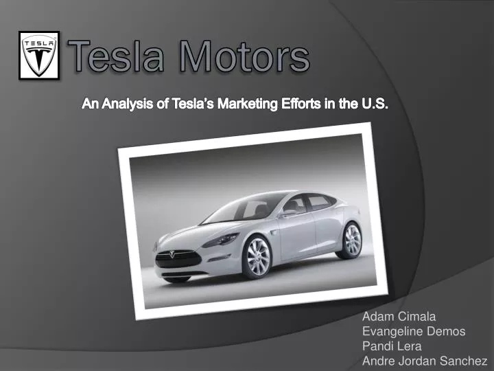 an analysis of tesla s marketing efforts in the u s