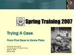 Spring Training 2007 - slide 1