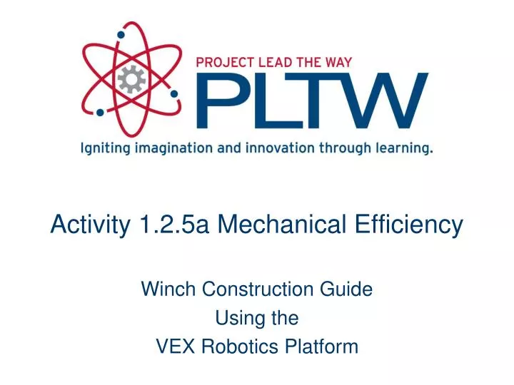 activity 1 2 5a mechanical efficiency