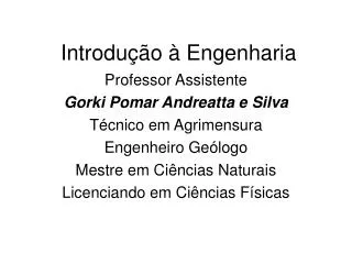 introdu o engenharia