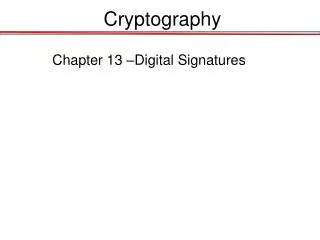 cryptography
