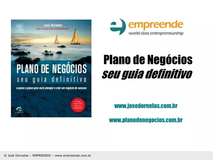 plano de neg cios seu guia definitivo www josedornelas com br www planodenegocios com br