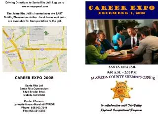 Career expo DECEMBER 3, 2008