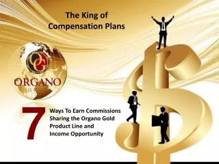The King of Compensation Plans
