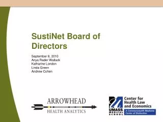 SustiNet Board of Directors