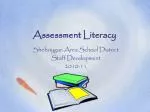 Assessment Literacy