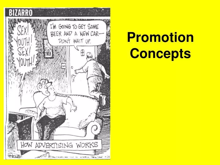 promotion concepts