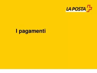 i pagamenti