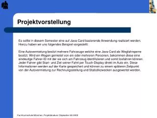 projektvorstellung