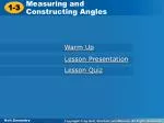 Understanding and Measuring Angles in Geometry - slide 1