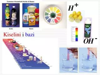 kiselini i bazi